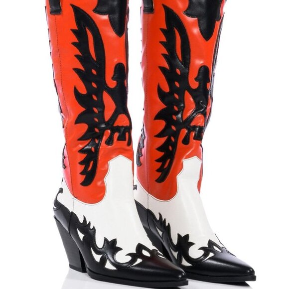 AZALEA WANG " A FORCE TO BE RECKONED WITH " MULTI COLORED WESTERN (BRAND NEW !) - Picture 1 of 7